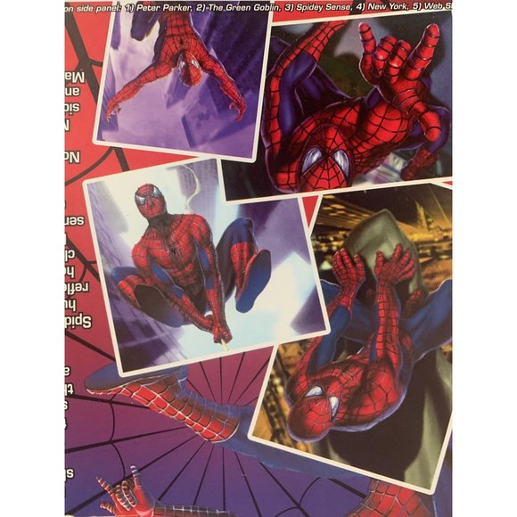 VINTAGE Spider-Man-Spidey-Berry Fruit flavored Limited Edition Flat Empty Cereal - Picture 12 of 14